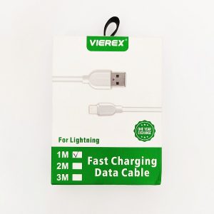 کابل شارژر USB به Lightning ویرکس مدل VC-3 طول 1 متر