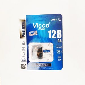کارت حافظه microSDXC ویکومن مدل Final 633x کلاس 10 استاندارد UHS-I U3 سرعت 100MBps ظرفیت 128 گیگابایت
